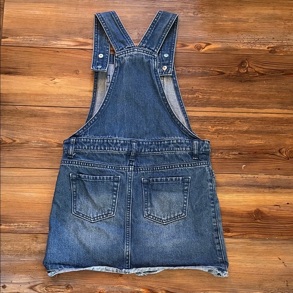 The Children's Place Blue Denim Overall Dress - Picture 5 of 5